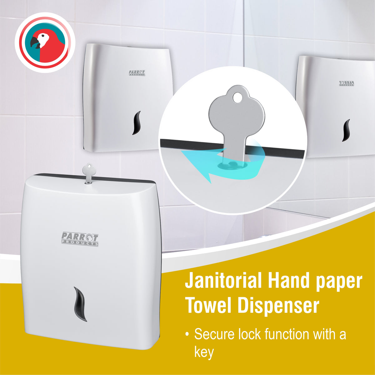 Janitorial Paper Hand Towel Dispenser Plastic