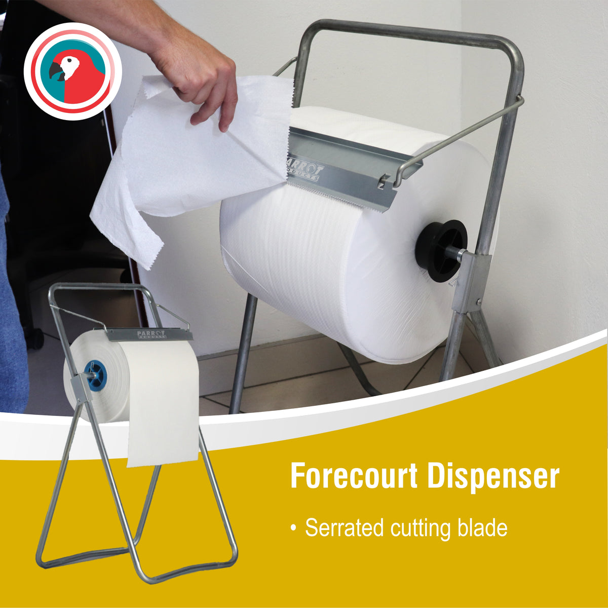 Janitorial Forecourt dispenser stand