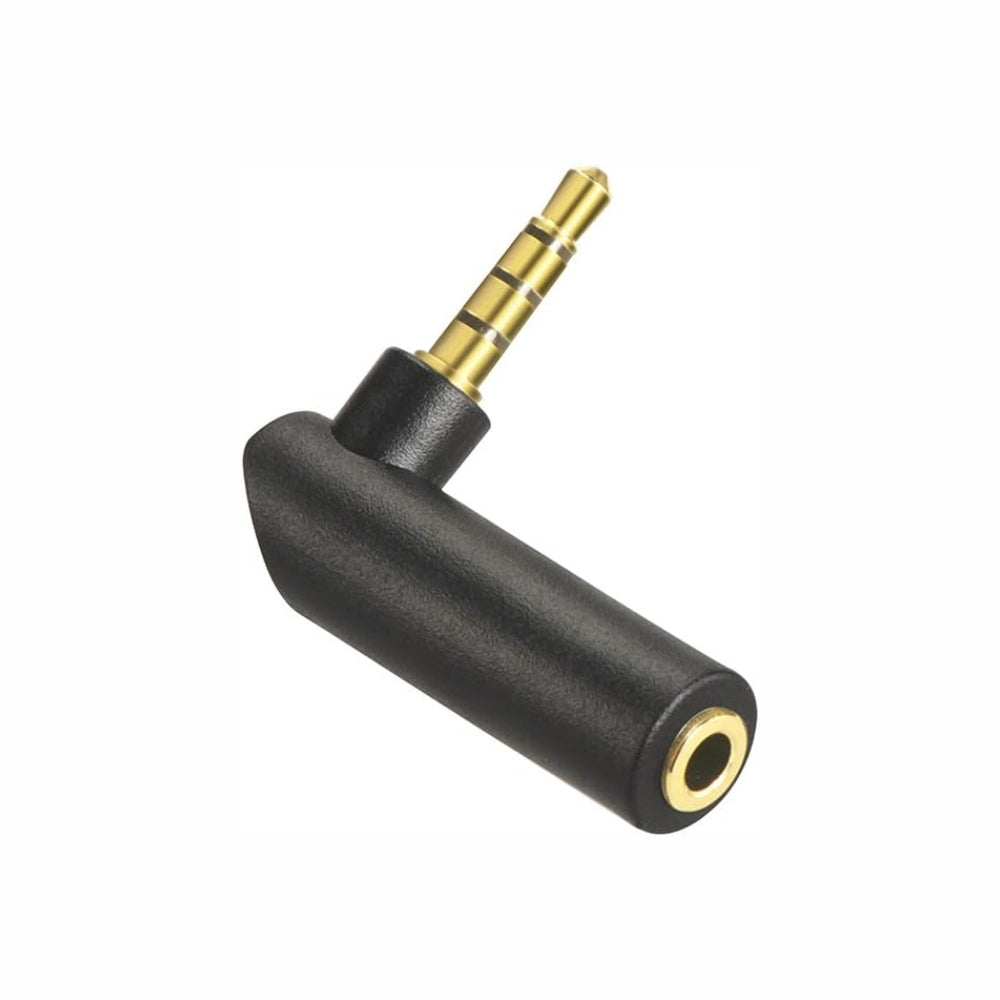 90 Degree 3.5mm Stereo Jack Adapter
