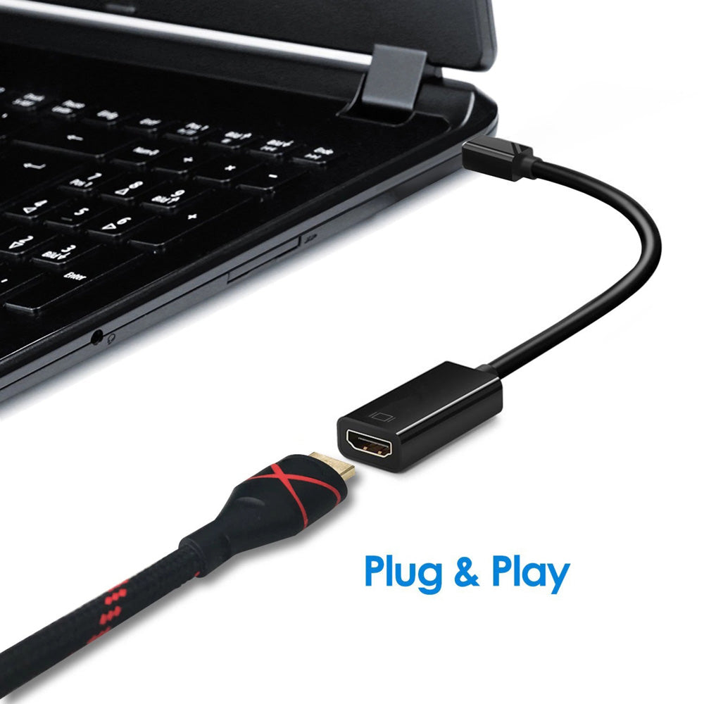 Male Display Port to HDMI Female