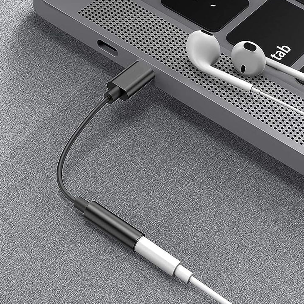 Male USB C to 3.5mm Female Audio Jack Adaptor