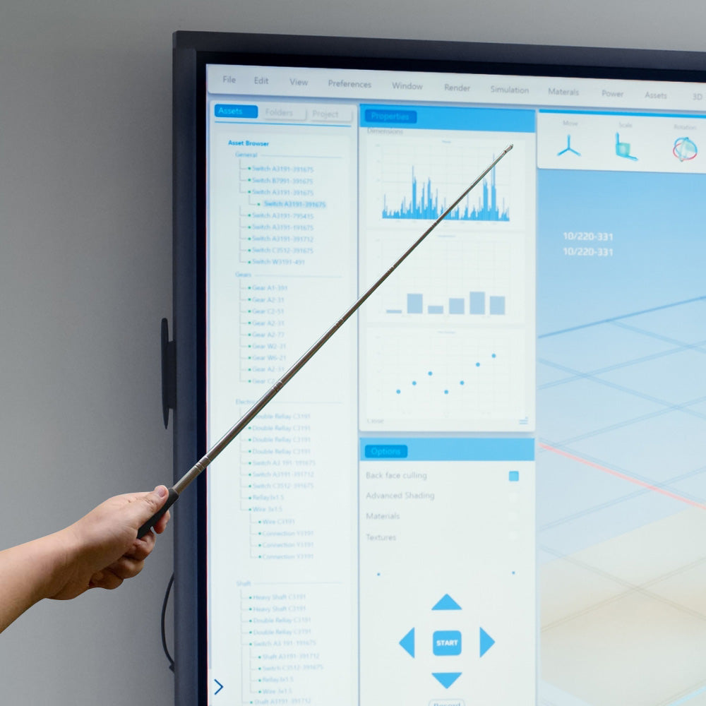 Interactive Whiteboard Stylus Extendable