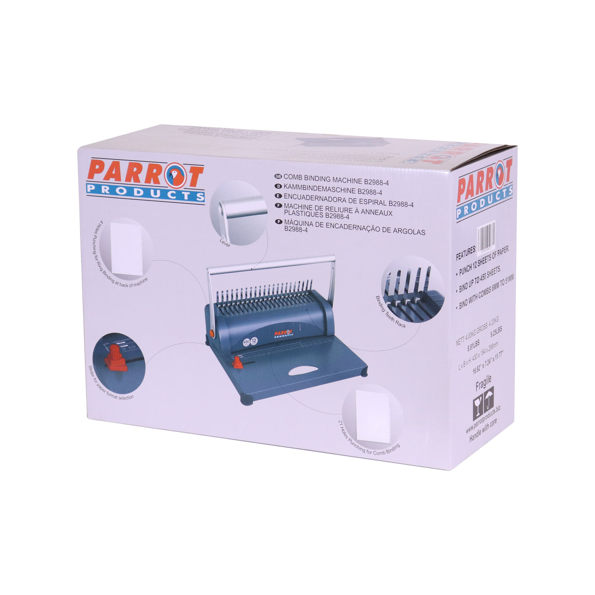 Comb Binding Machine (450 sheets 51mm)