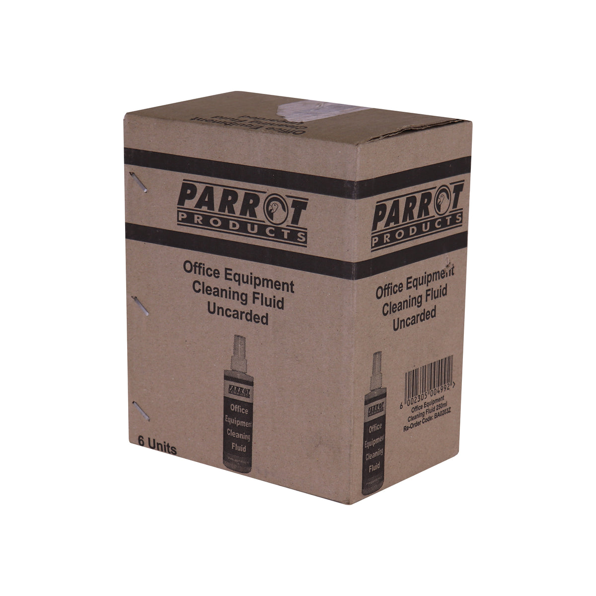 Office Equipment Cleaning Fluid (250ML Uncarded Box of 6)