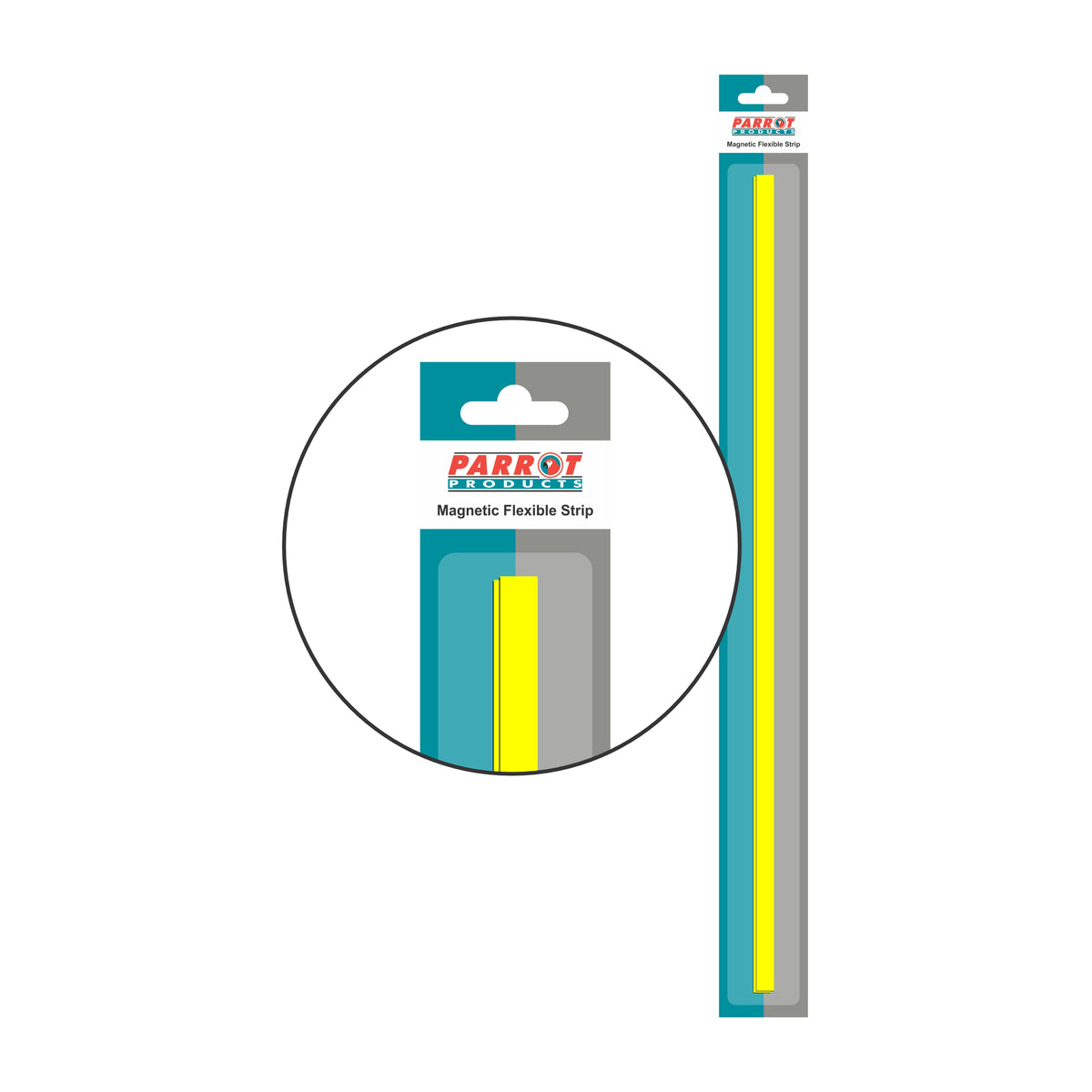 Magnetic Flexible Strip (1000*20mm - Yellow)