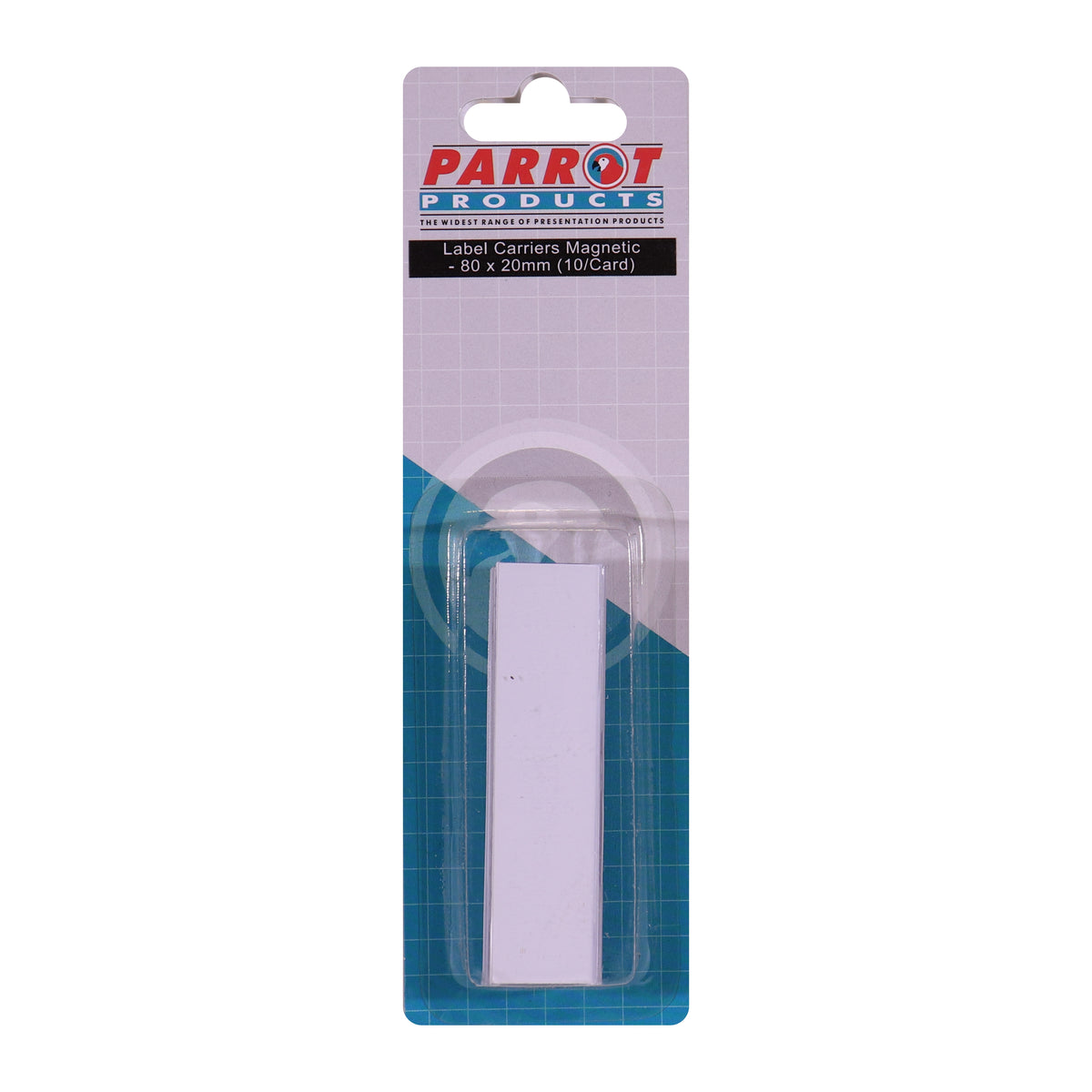 Magnetic Label Carriers (20*80mm - 10 Pack)