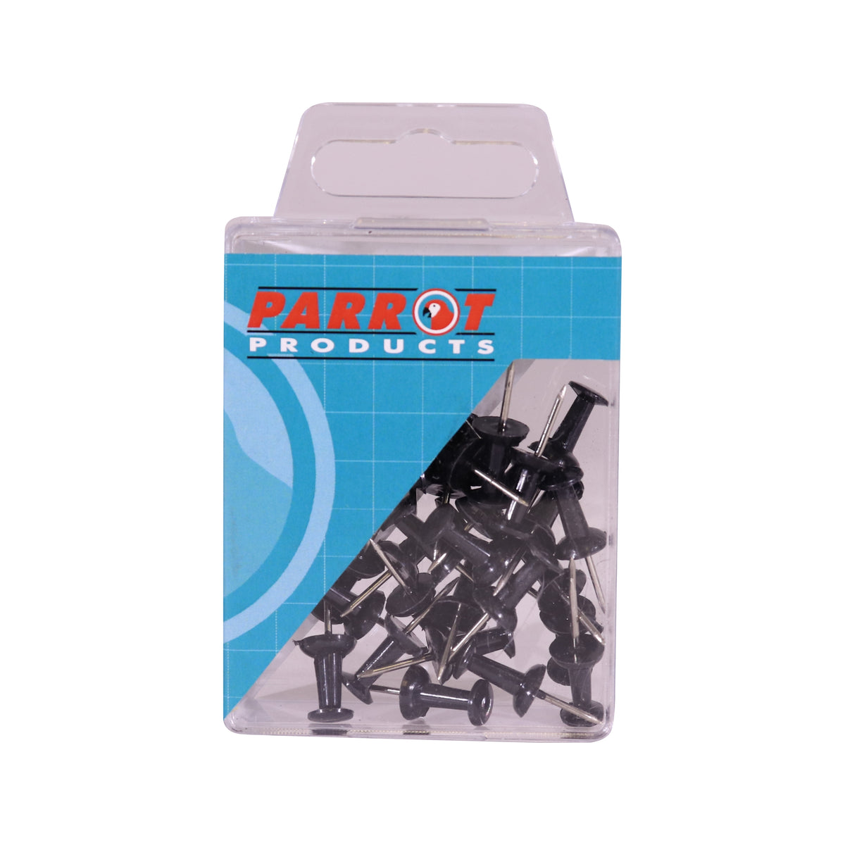 Push Pins (Boxed 30 - Black)