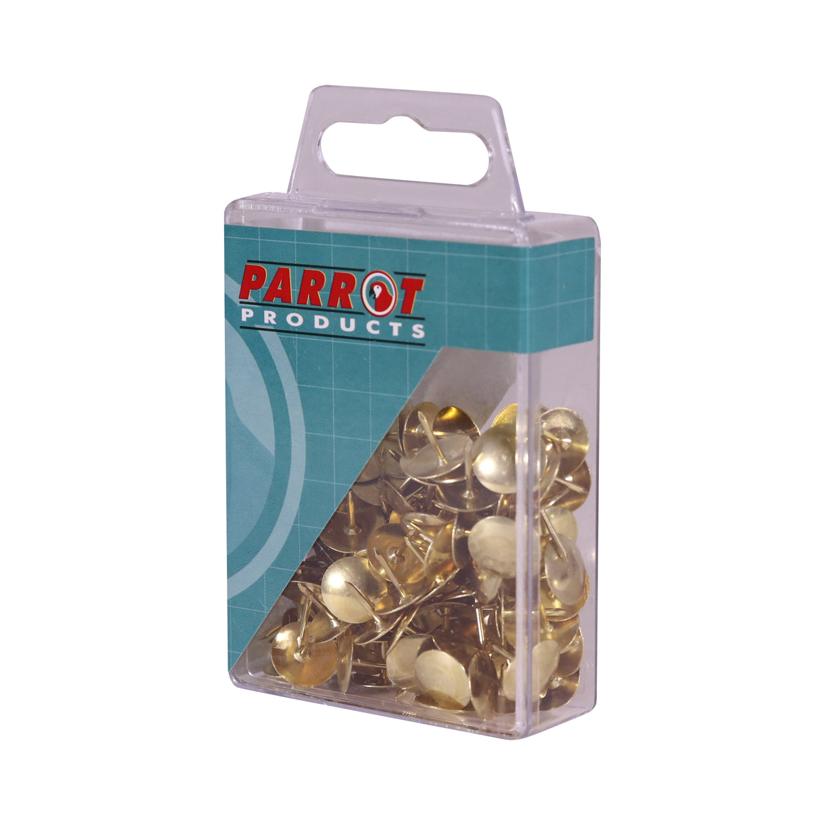 Drawing Pins Brass (Boxed Pack 100)