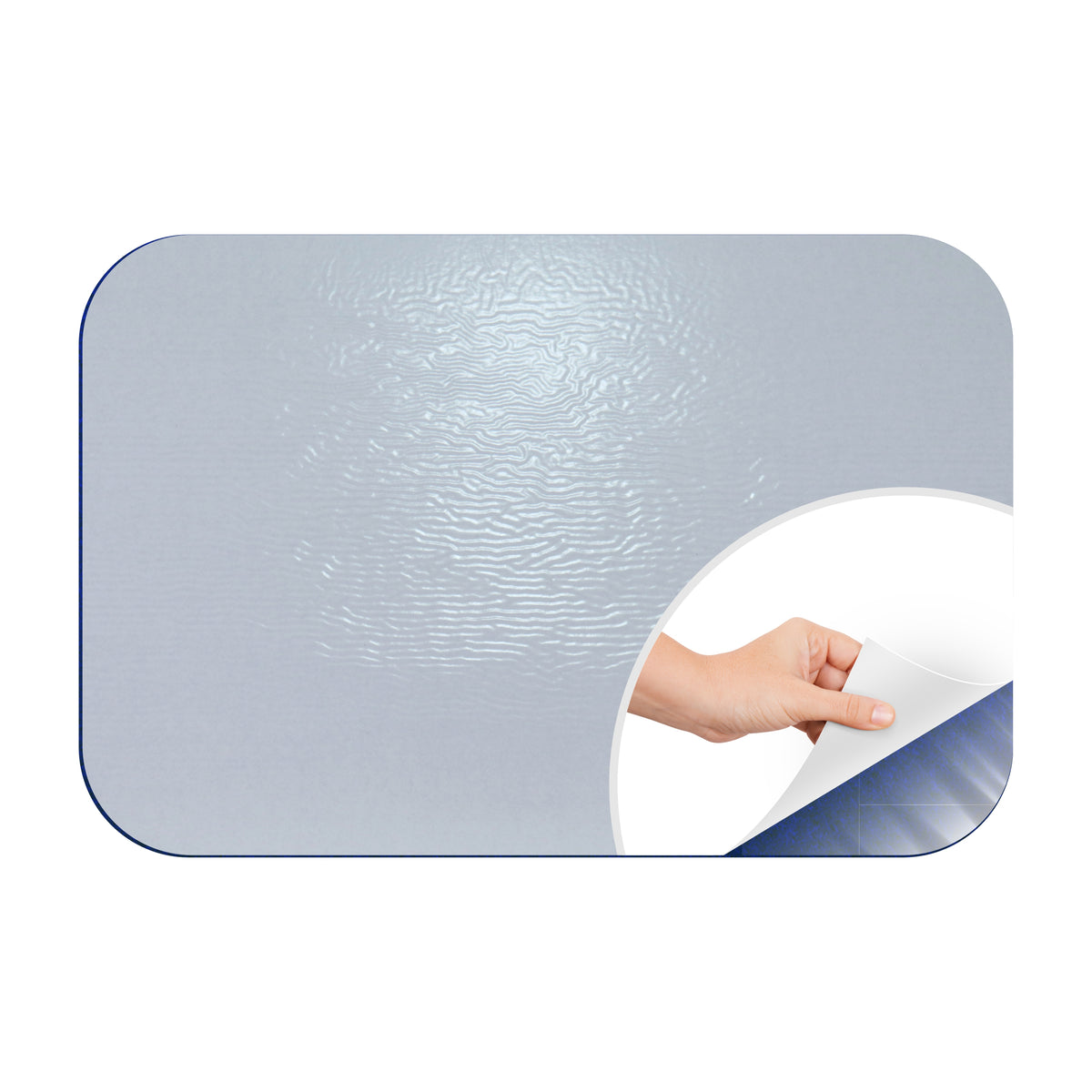 Adhesive Pin Board (No Frame - 450*300mm - Blue)