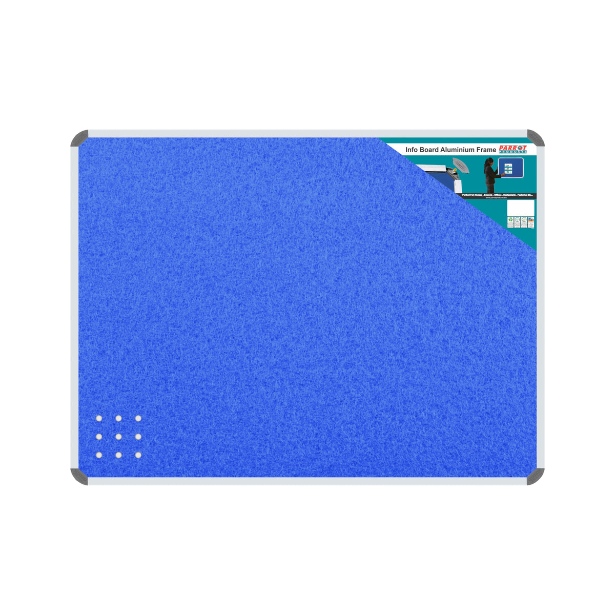 Info Board (Aluminium Frame - 1200*1200mm - Sky Blue)
