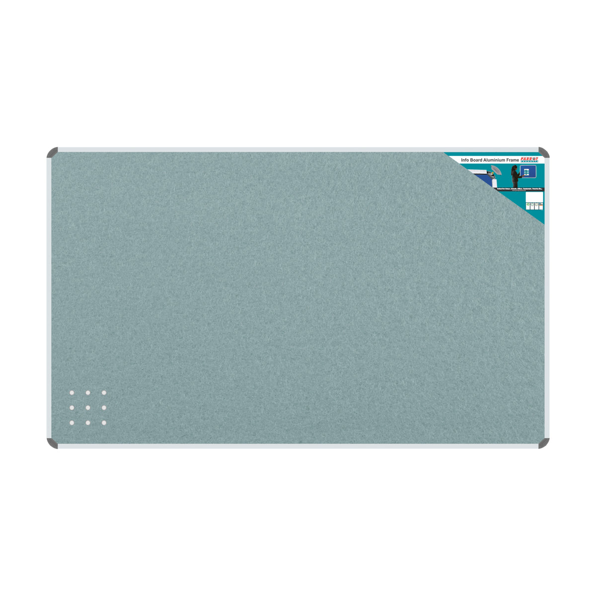 Info Board (Aluminium Frame - 1800*1200mm - Grey)
