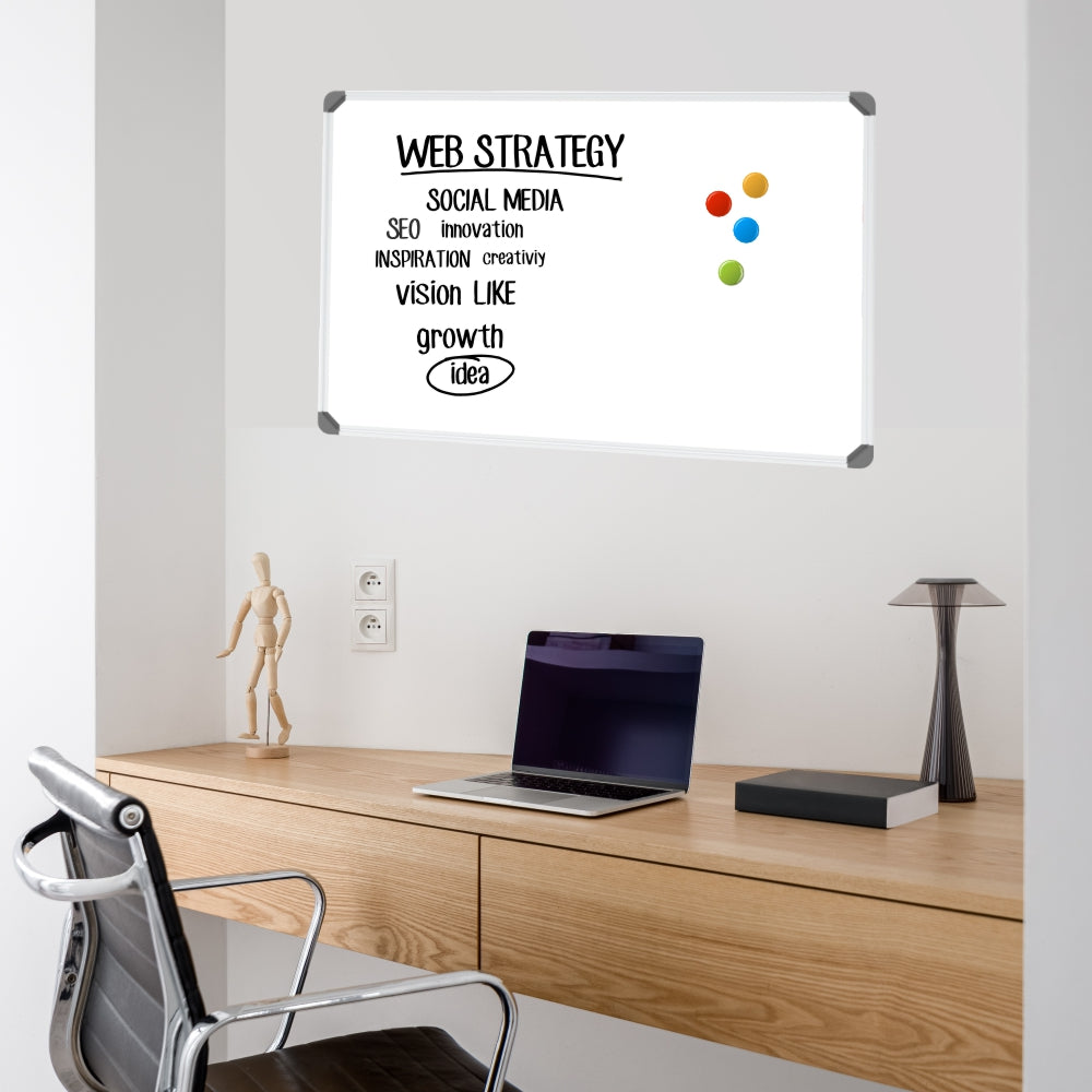 Parrot Products Slimline Magnetic Whiteboard (600*450mm)