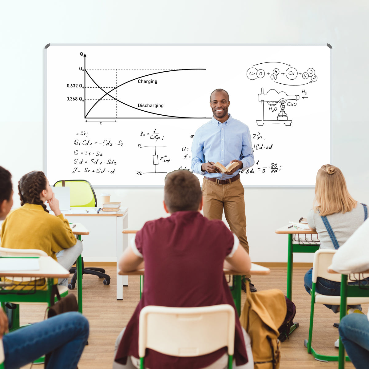 Parrot Products Non-Magnetic Whiteboard (2000*1200mm)