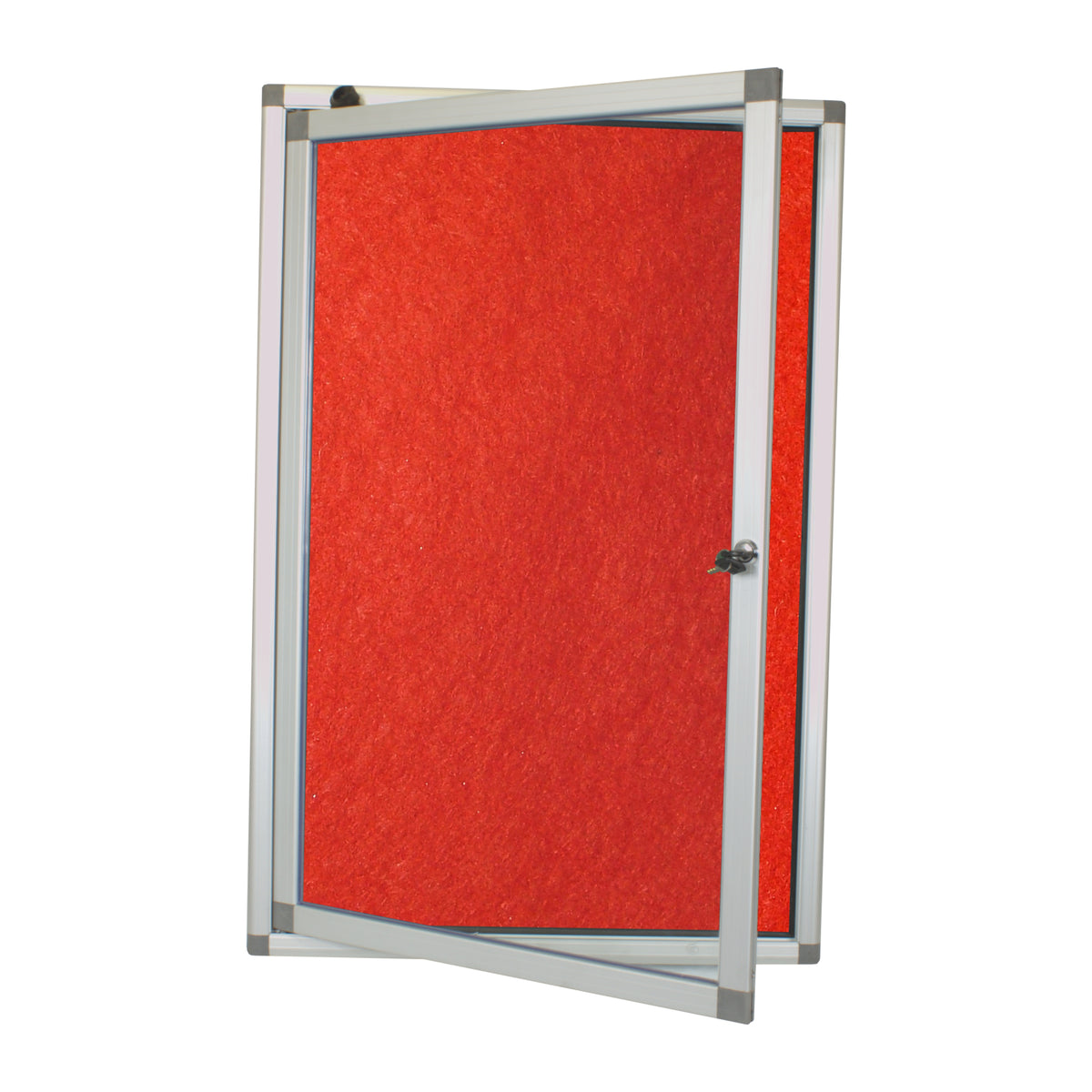 Hinged Pinning Display Case (900*600mm - Red)