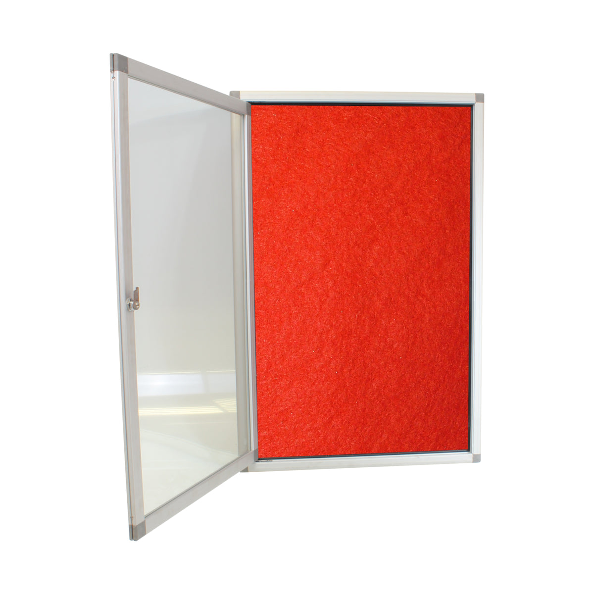Hinged Pinning Display Case (900*600mm - Red)