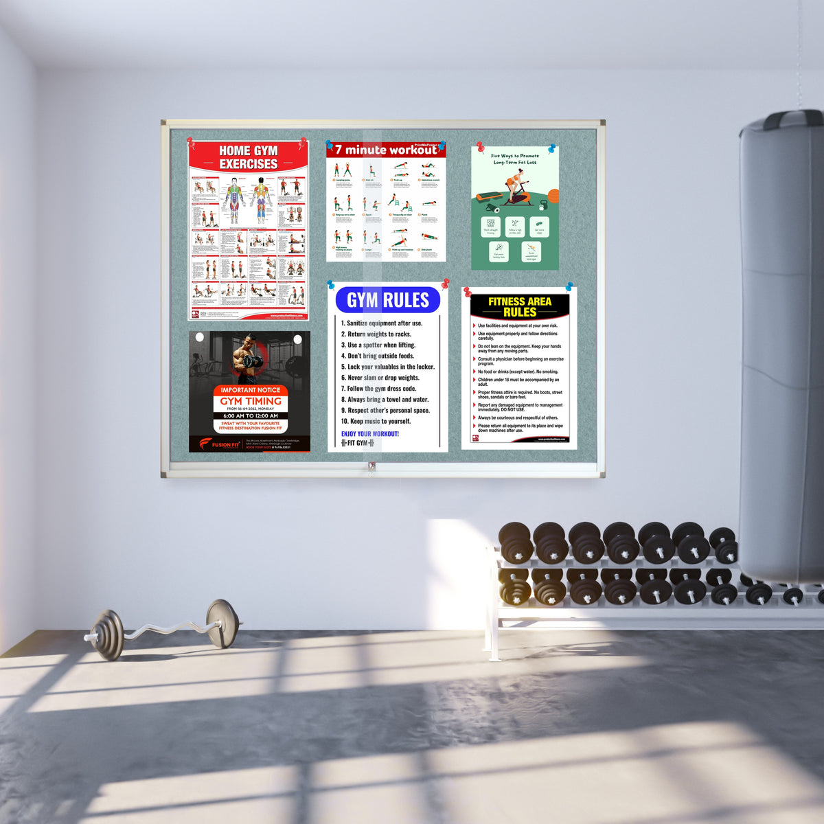 Pinning Display Case (1200*900mm - Grey)