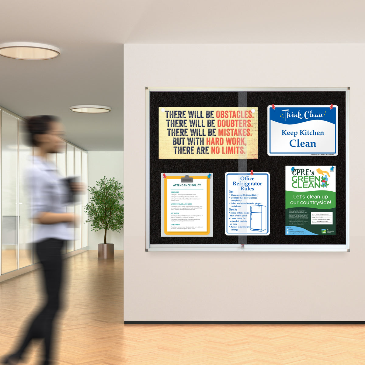 Pinning Display Case (1500*1200mm - Black)