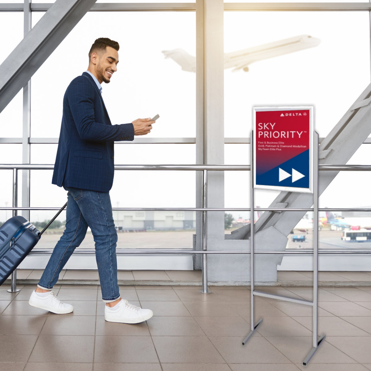 Poster Frame Stand (A3 - Double Sided)
