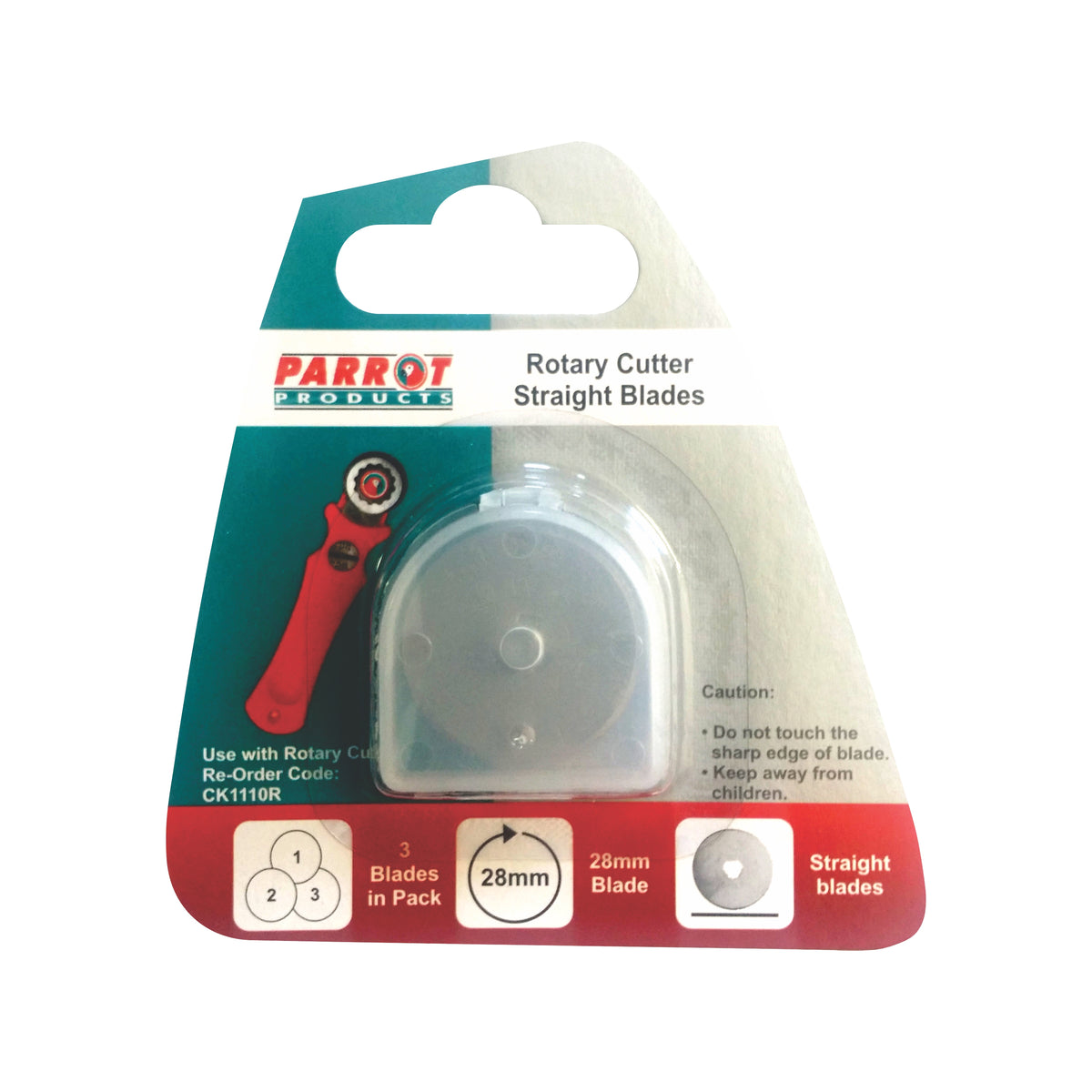 Craft Knife Rotary Blades 28mm Straight