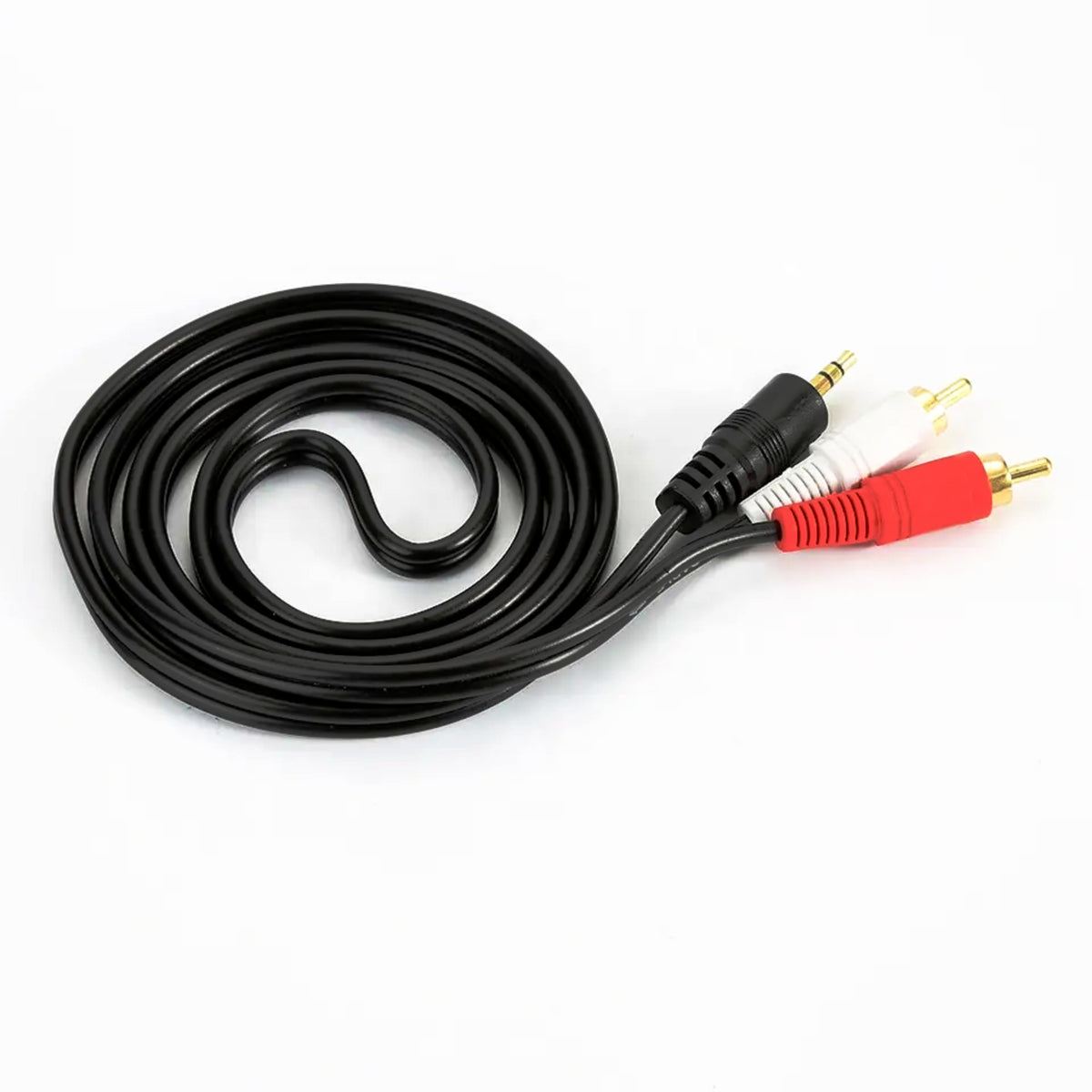 3.5mm Audio Jack to Two Male RCA cable (1.8 Meters)