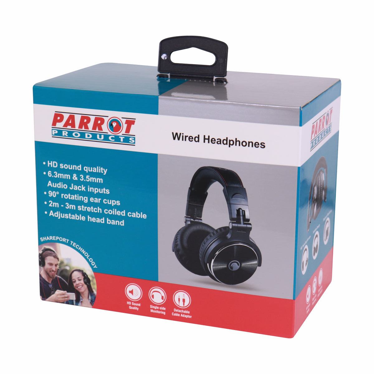 Parrot Wired Headphones