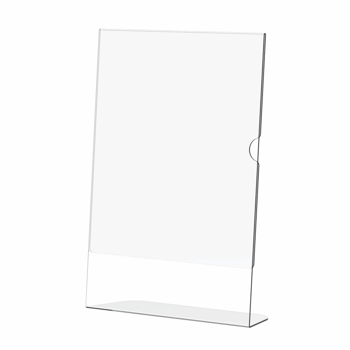 Acrylic Menu Holder - Single Sided - A4 Portrait - Box 5