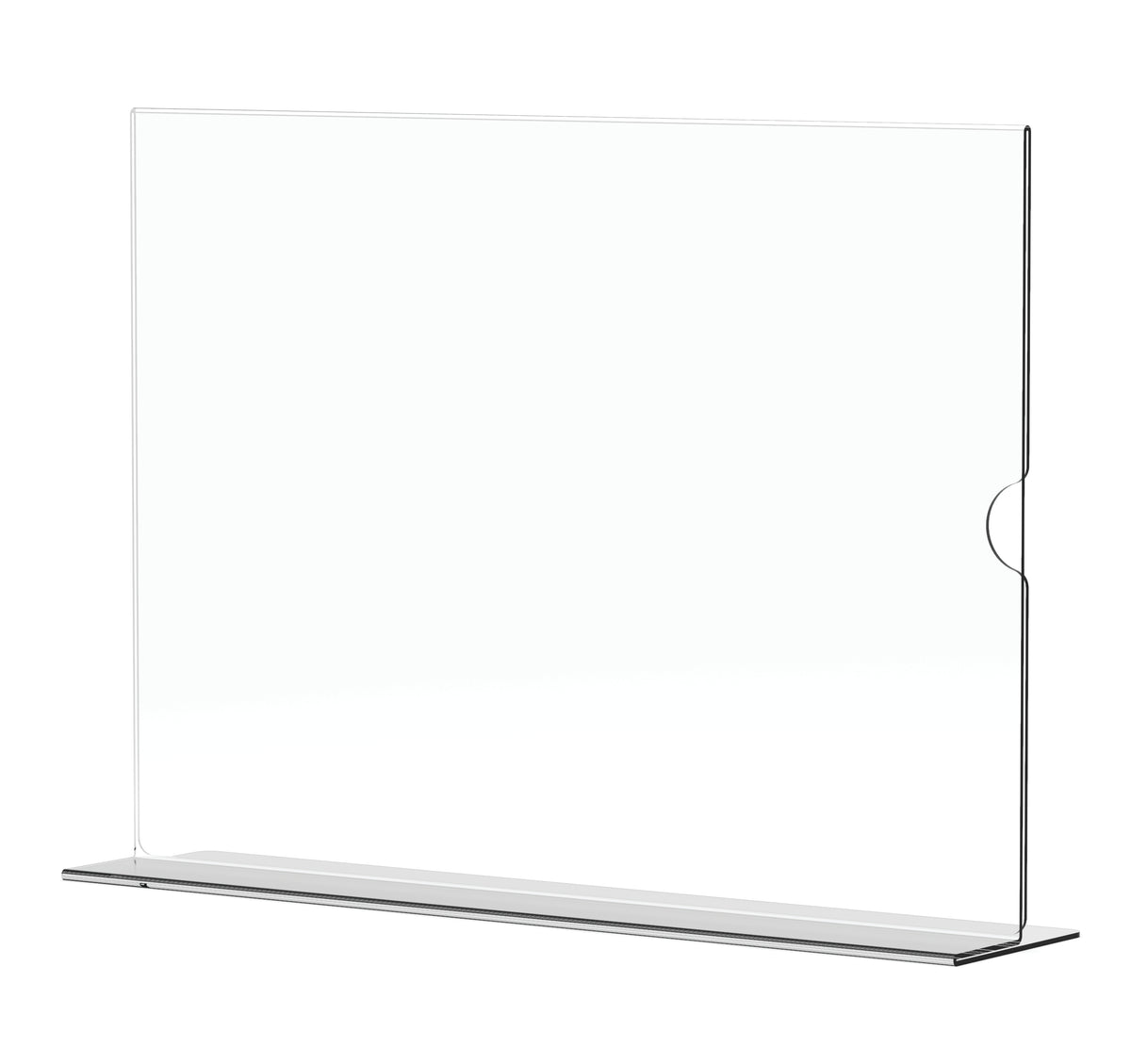 Menu Holder Acrylic Double Sided - A4 Landscape - Box 5