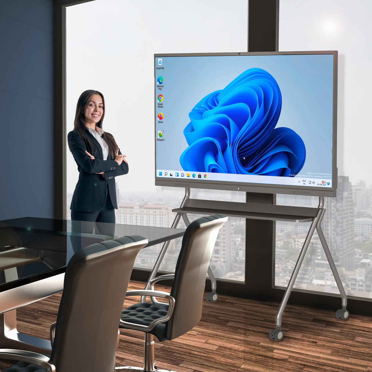 Interactive Touch Panel Mobile Stand