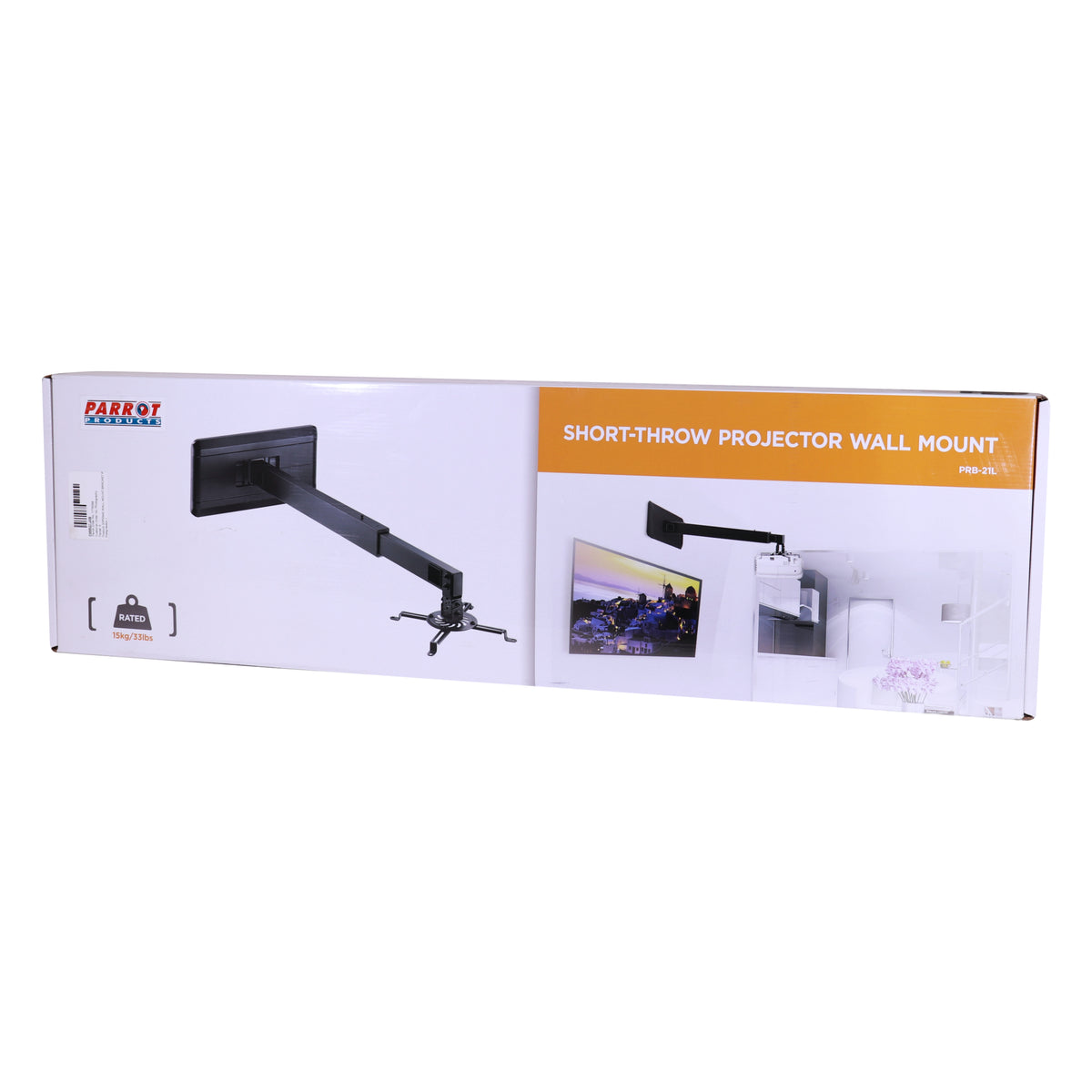 Adjustable Wall Mount Projector Bracket (926 - 1518mm)