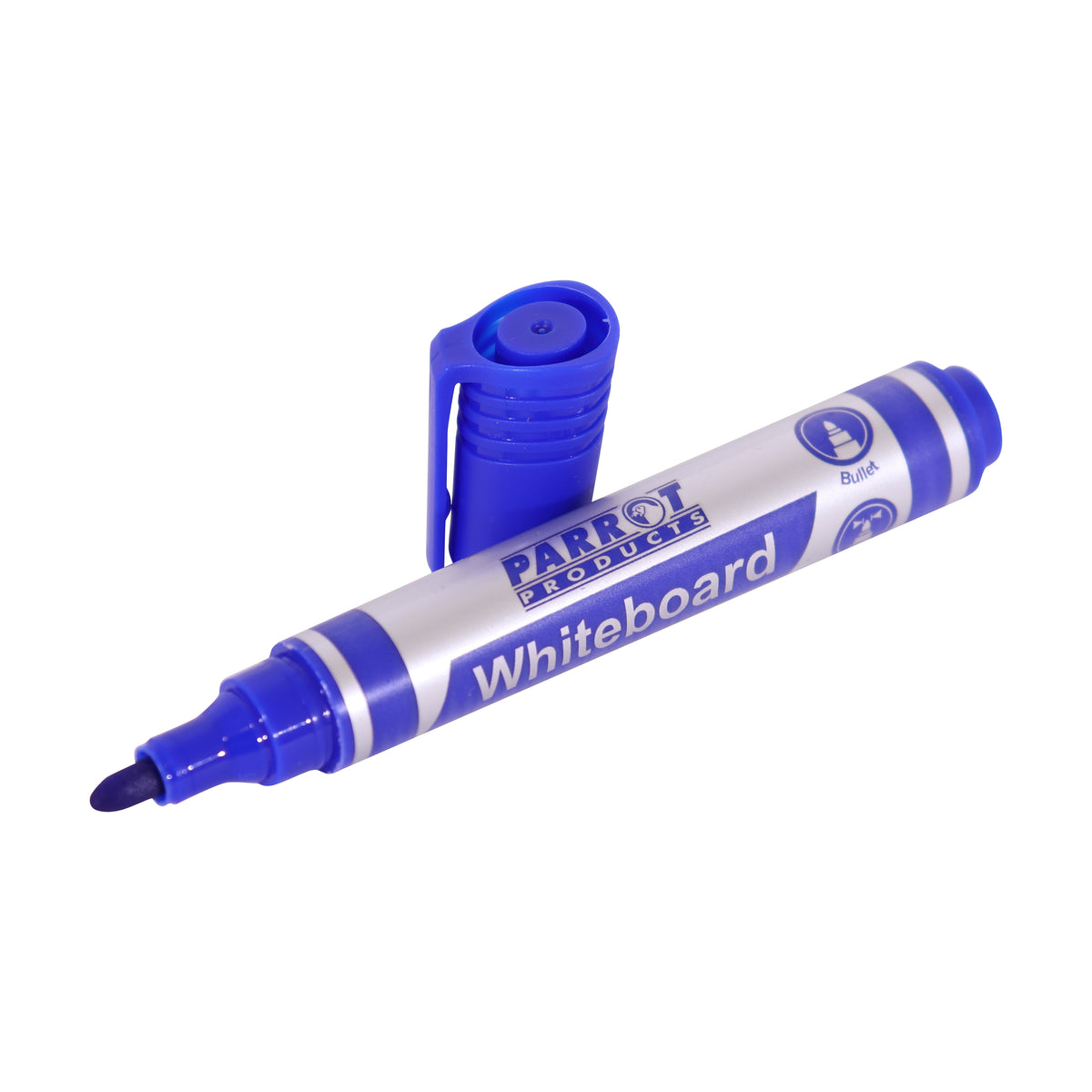 Whiteboard Marker (Bullet Tip - Carded - Blue)