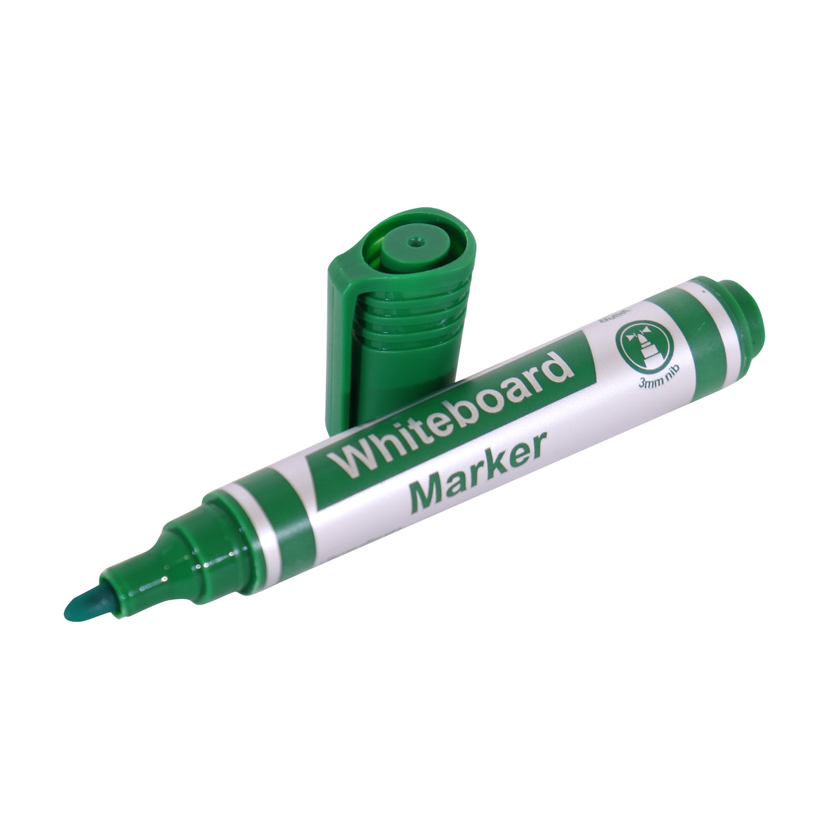 Whiteboard Marker (Bullet Tip - Carded - Green)