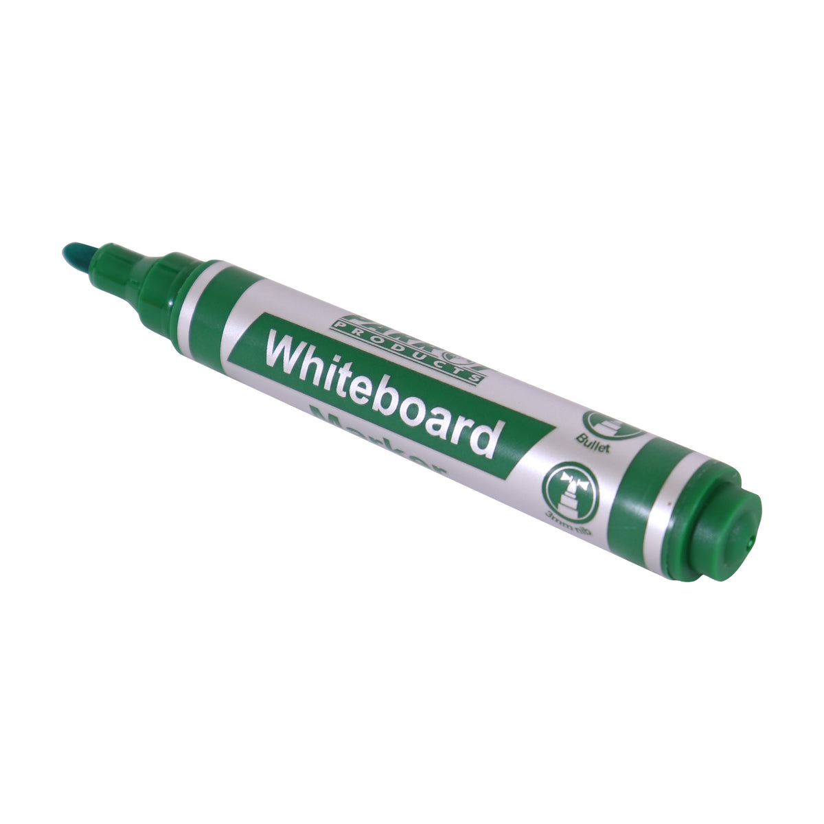 Whiteboard Marker (Bullet Tip - Carded - Green)