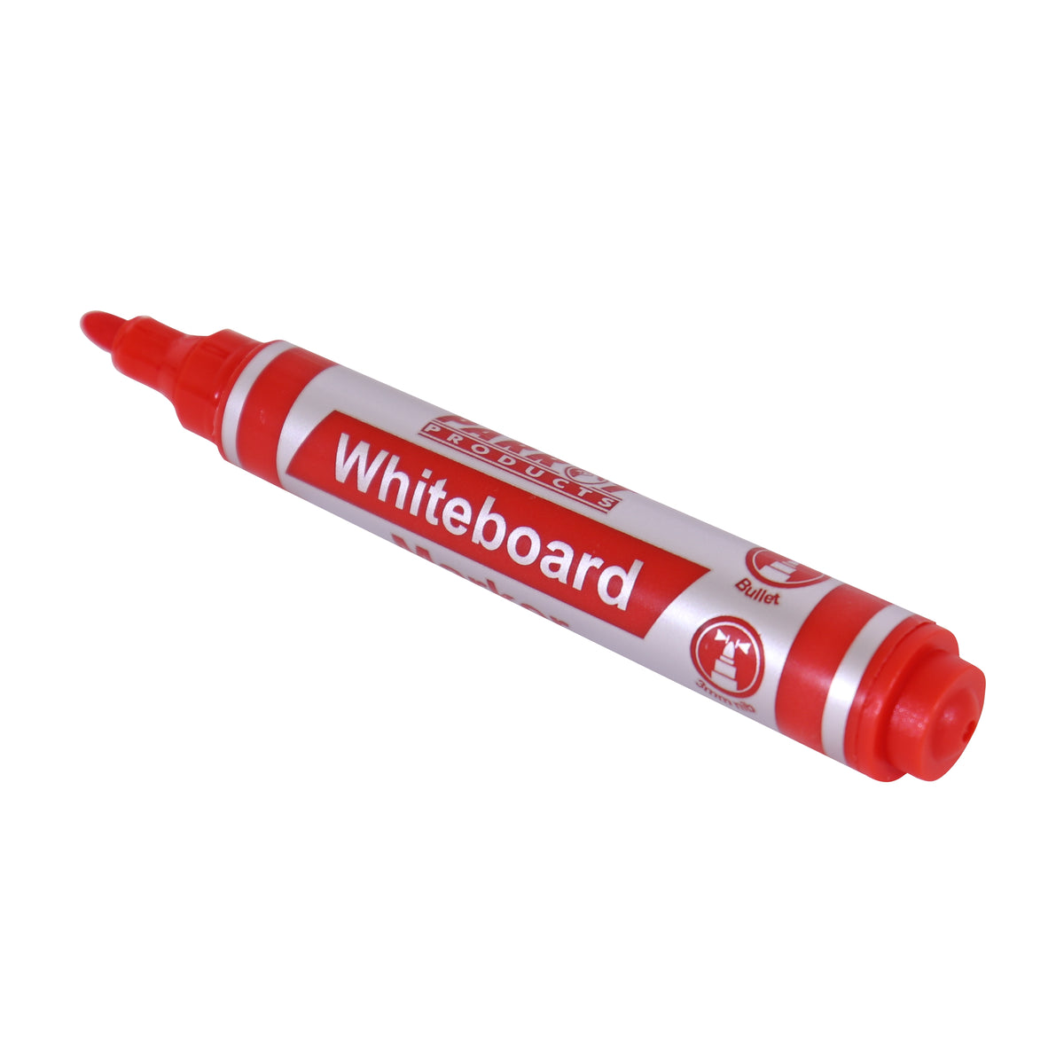 Whiteboard Marker (Bullet Tip - Carded - Red)