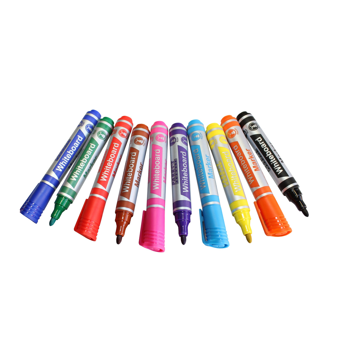 Whiteboard Markers (10 Markers - Bullet Tip)