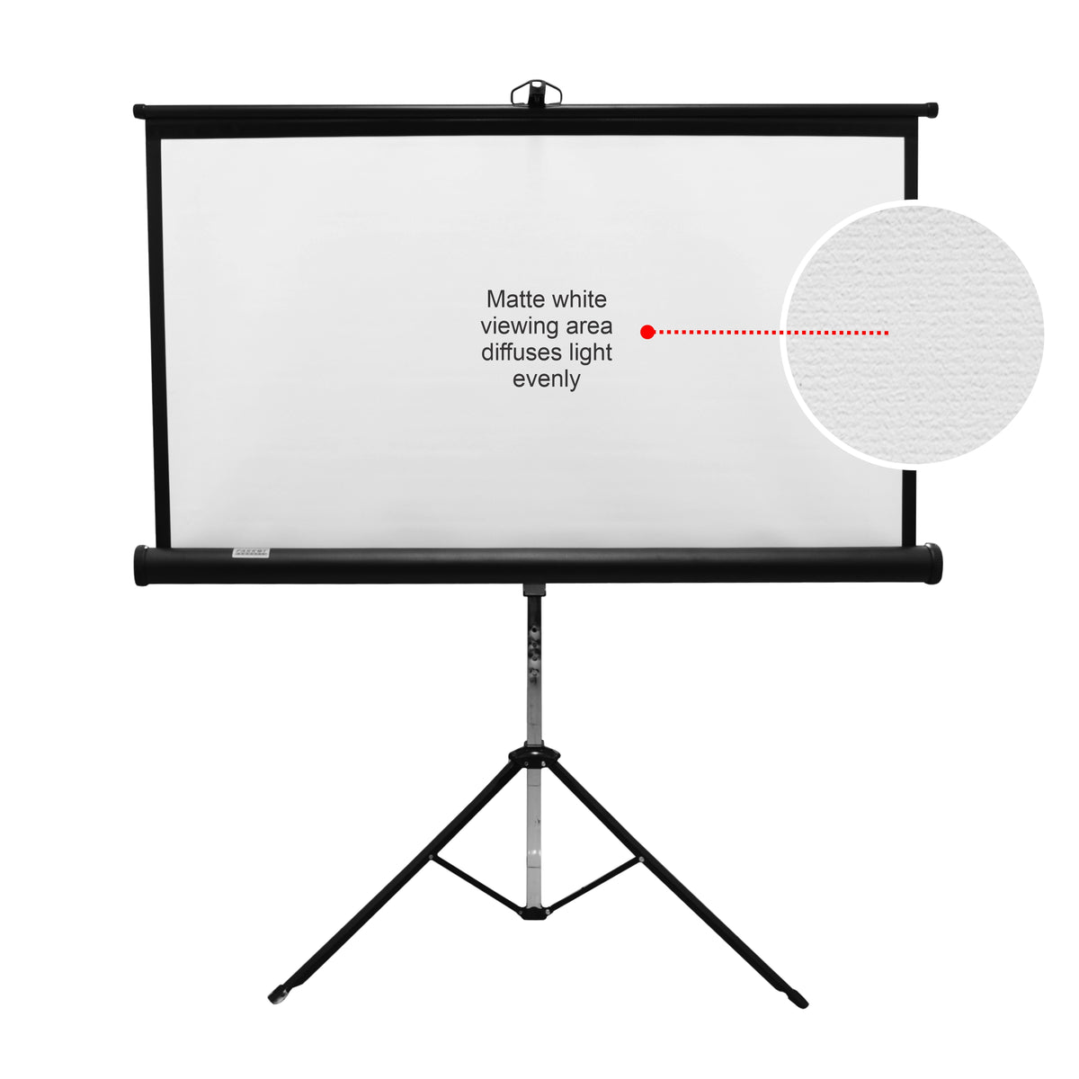 Projector Tripod Screen 2130*2130mm (View: 2030*2030mm - Ratio: 1:1)