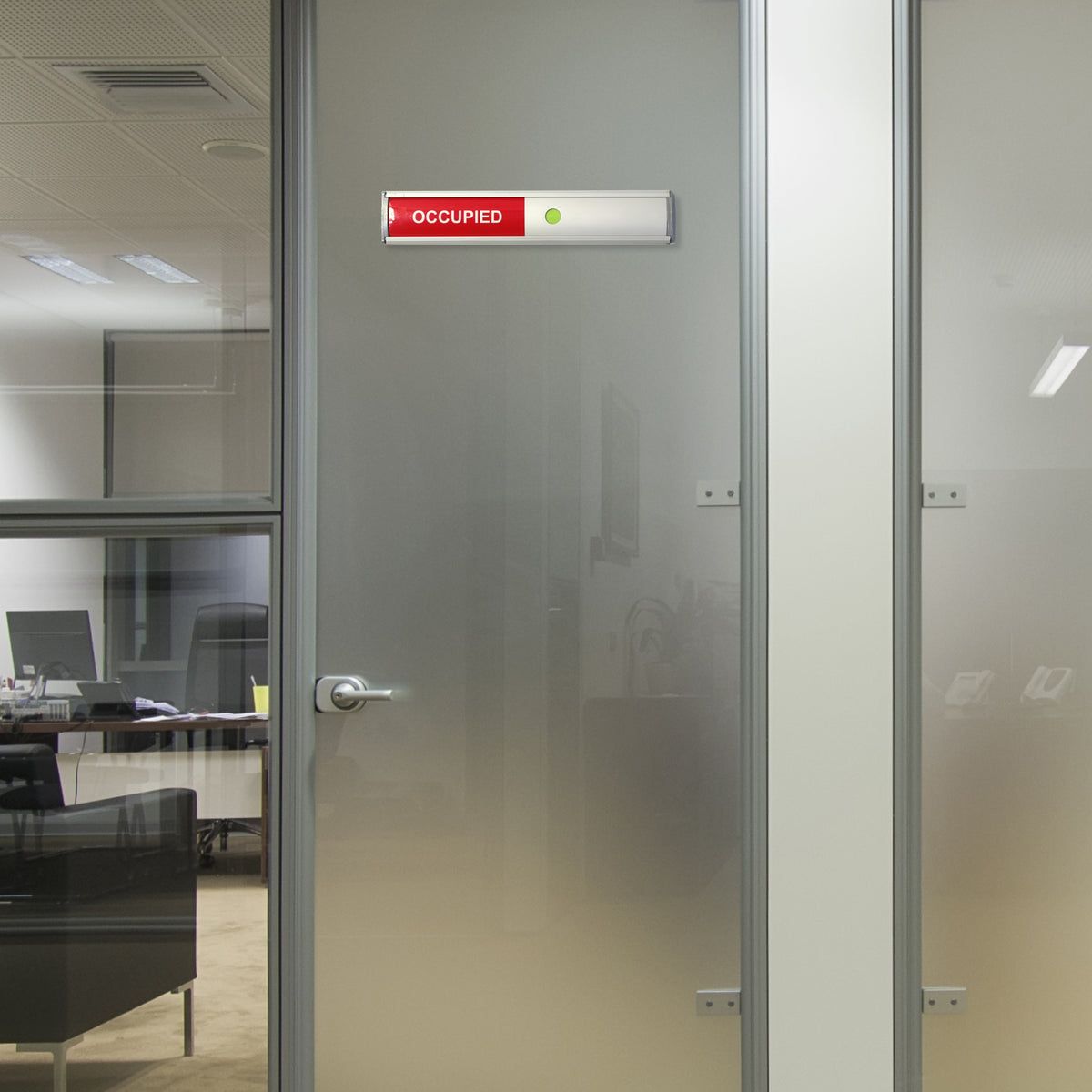 Sign Frame (50*280mm - Vacant / Occupied Slide - Retail Pack)