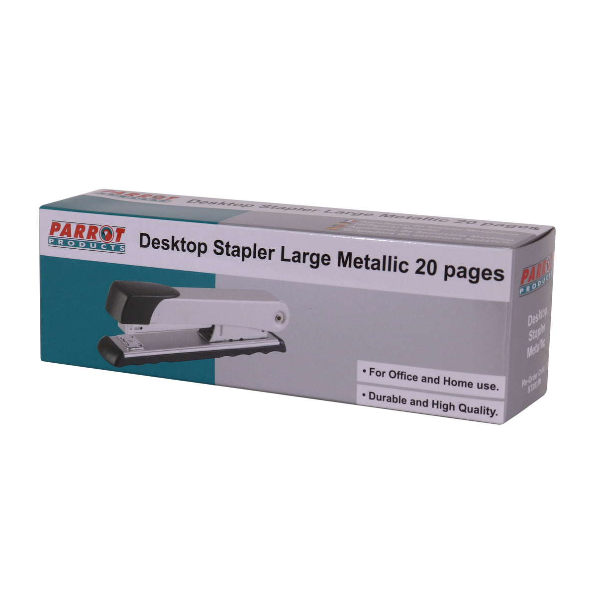 Steel Stapler 210x(24/6 26/6) Silver 20 Pages
