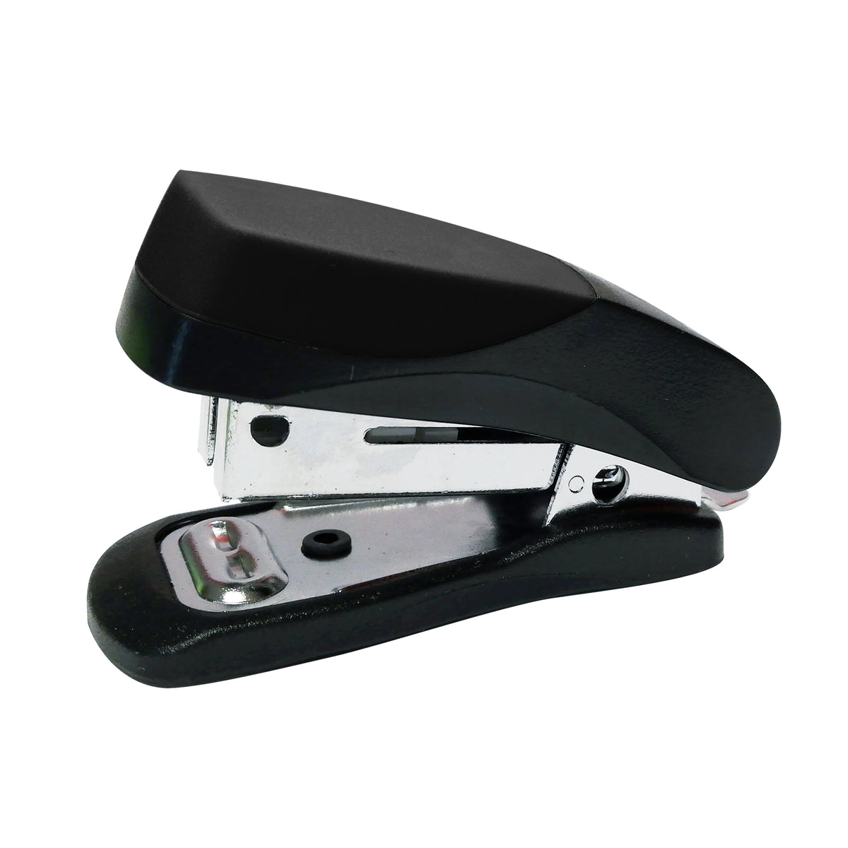 Plastic Mini Stapler (Black) and Staples (1000*26/6)