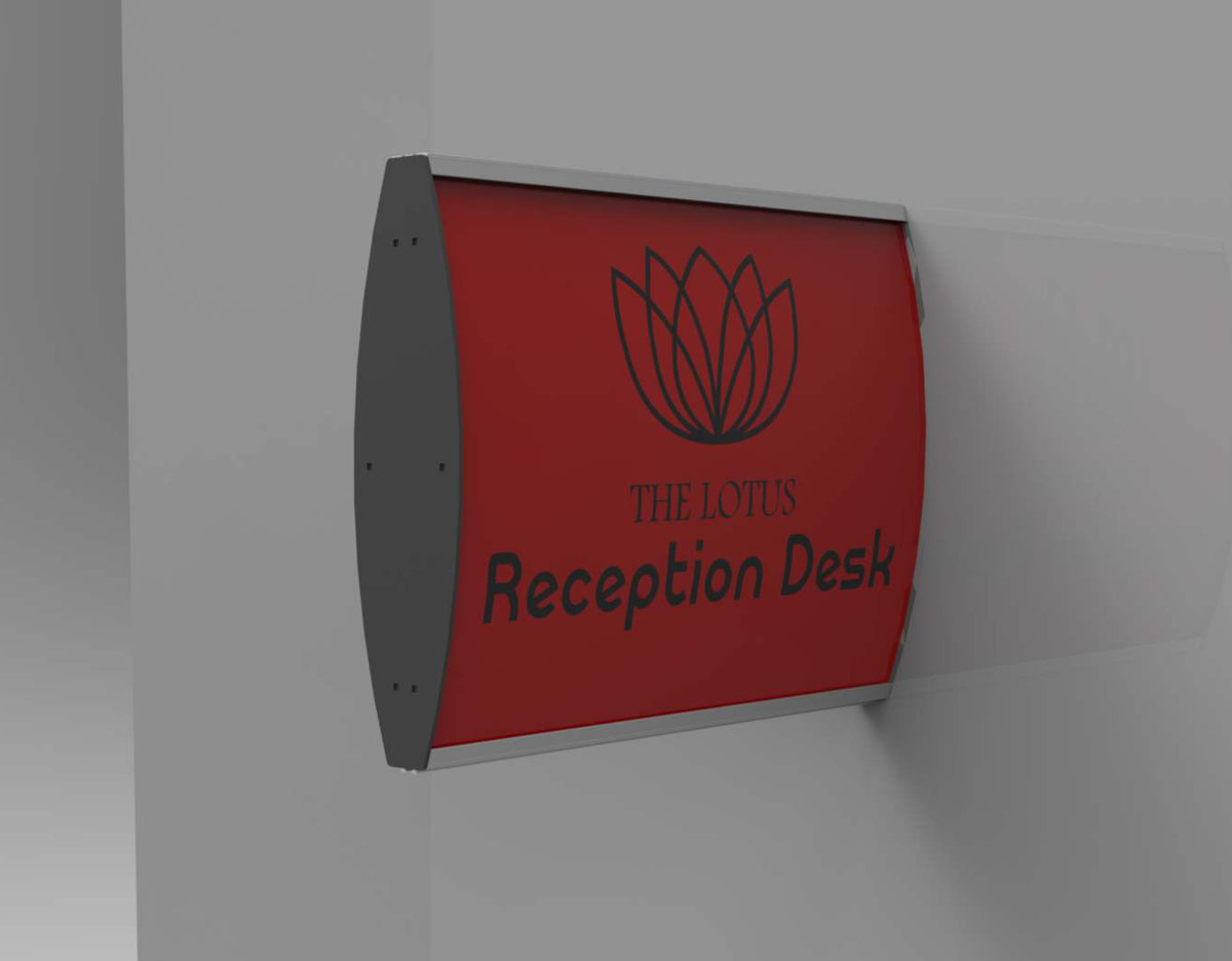 Sign Frame (210*297mm - Double Sided - Wall Mounted)
