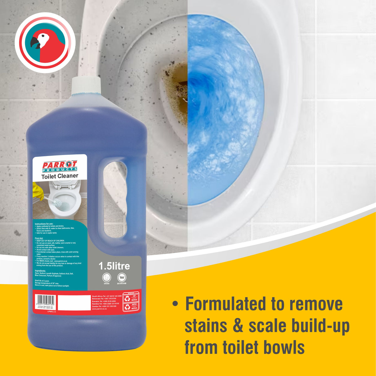 Janitorial Toilet Cleaner 1.5L