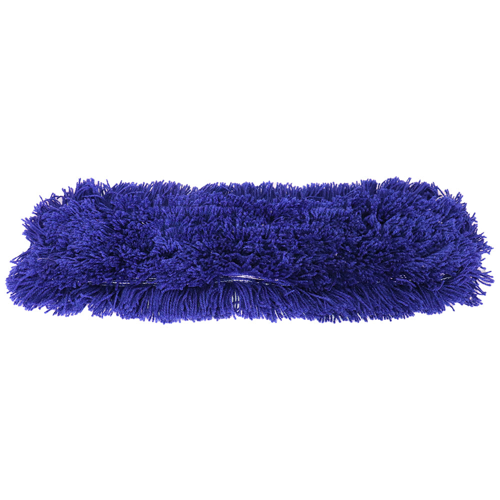 Janitorial Dustmop Sweeper Sleeve Blue Acrylic 60cm