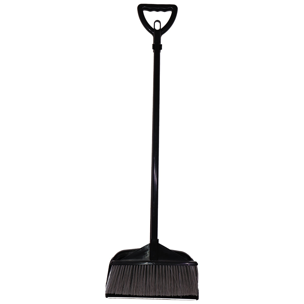 Janitorial Plastic Long Handle Scoop and Broom