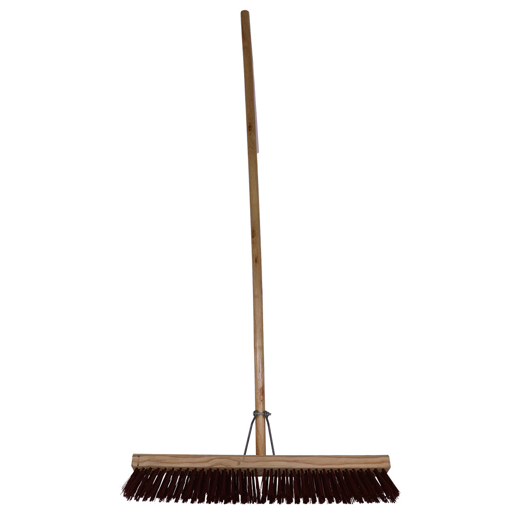 Janitorial Platform Broom Brown 600mm (18")