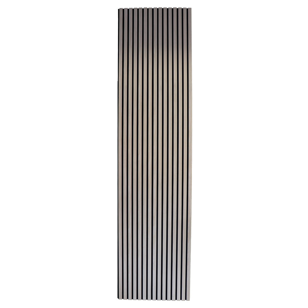 Acoustic Slatted Wall Panel 600 2400mm Light Oak