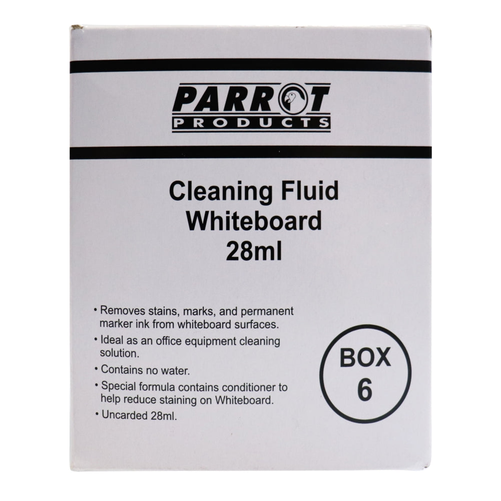 Cleaning Fluid whiteboard 28ML Uncarded box of 6