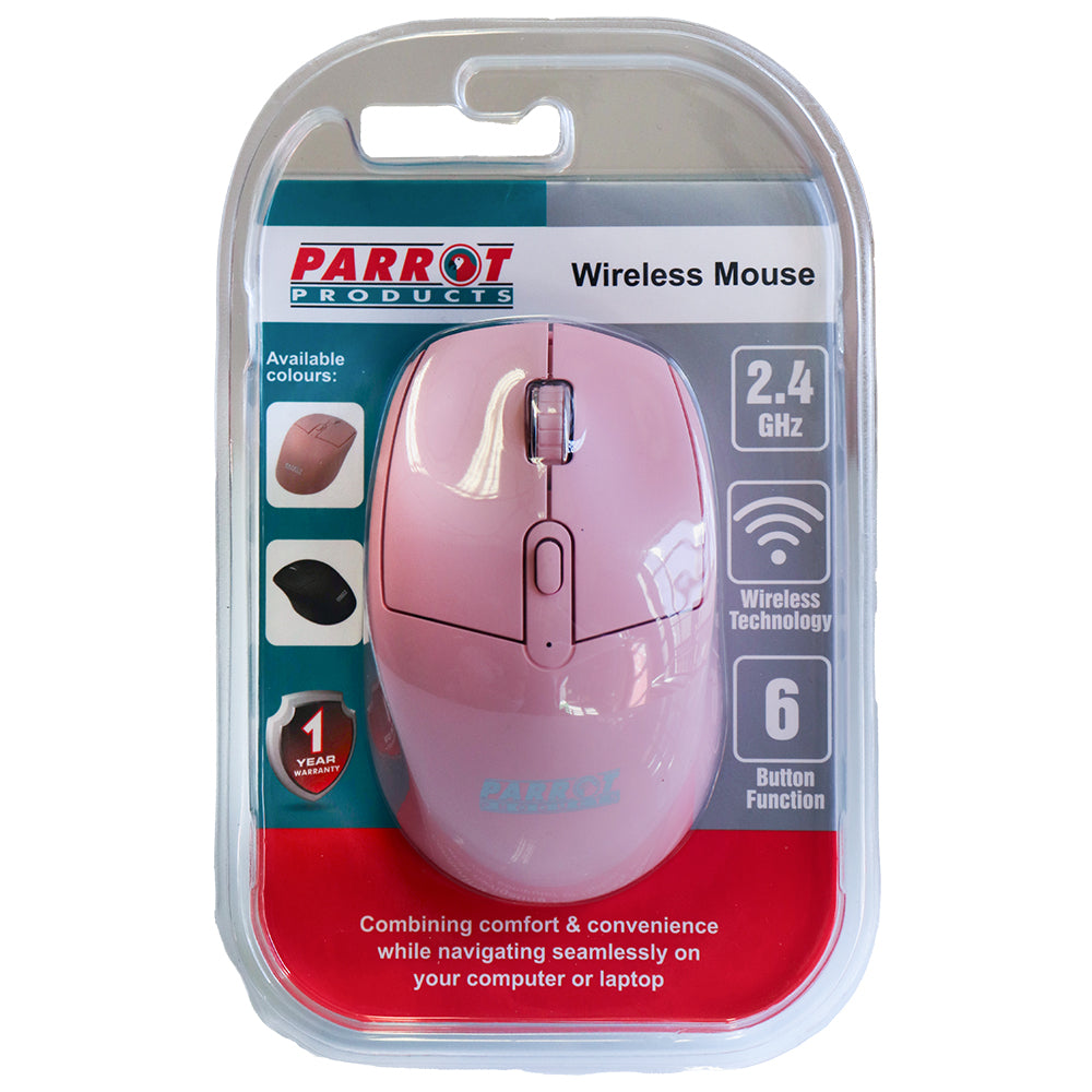 Wireless Mouse Pink