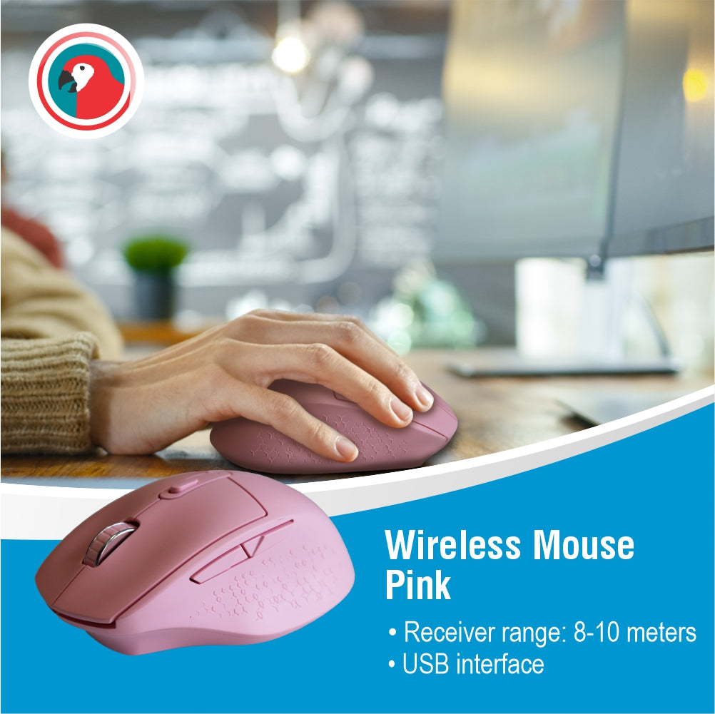 Wireless Mouse Pink