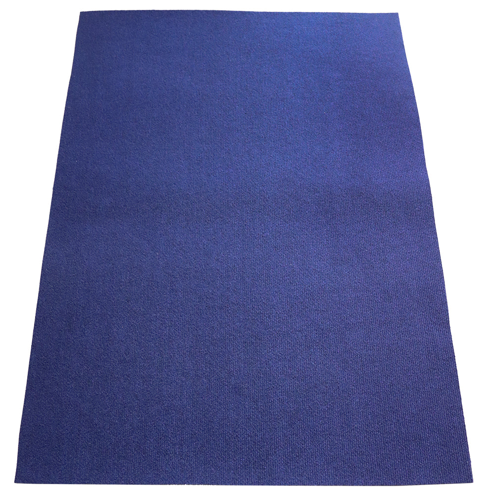 Floor Protector Ribbed Non-Slip 1200 x 850 x 5.5mm Denim