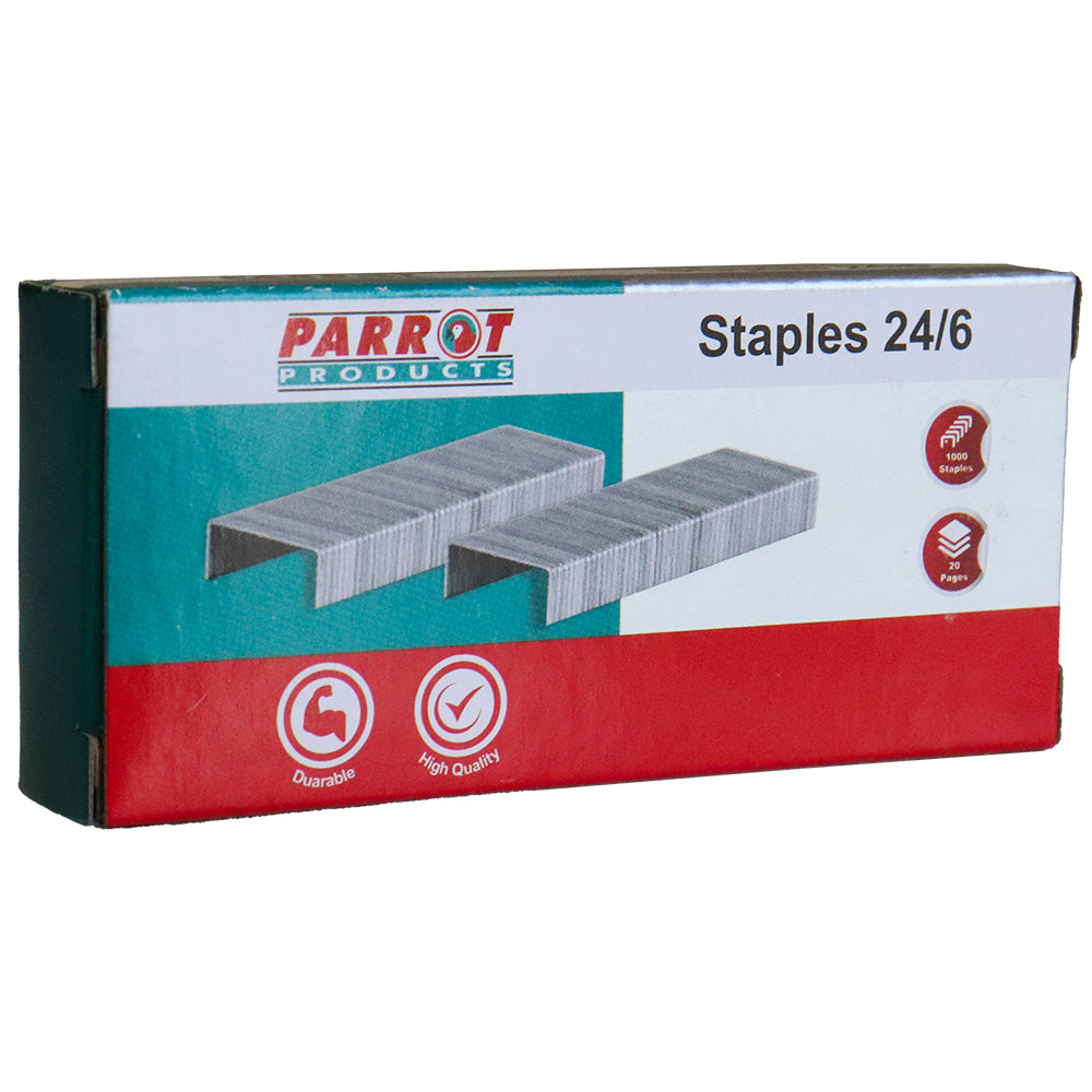 Staples (Staple Size: 24/6 - Box of 1000 - 20 Pages)