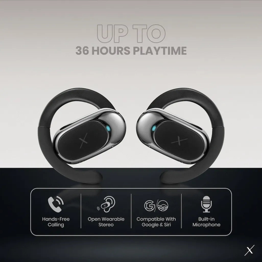 Volkano X VXO200 Open Wearable Stereo Earphones - Black